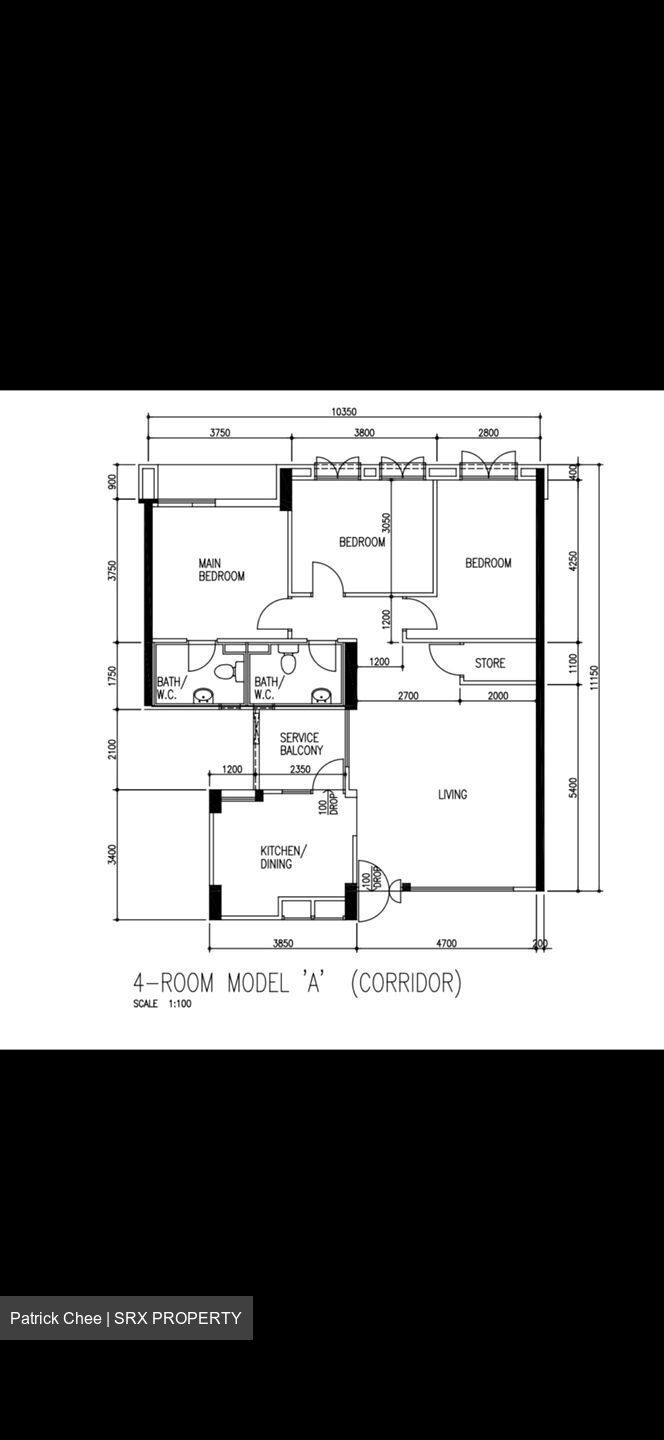 Blk 160 Hougang Street 11 (Hougang), HDB 4 Rooms #554936681